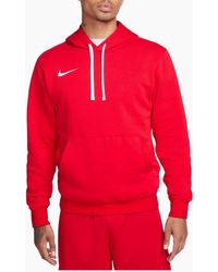 Nike - Cw6894 Fleece Hoodie Long Sleeve Swoosh Park 20 Pullover Soccer Hoody - Lyst