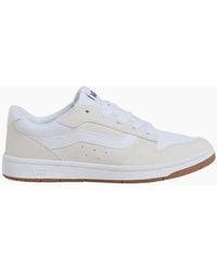 Vans - Ryland Ls Suede/Canvas Trainers - Lyst