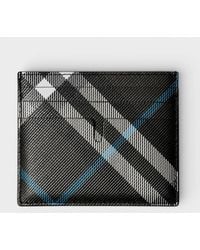 Burberry - Tall Sandon Snug Check Card Case - Lyst
