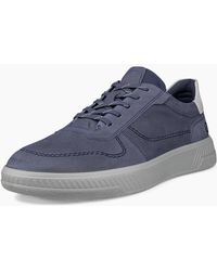 Ecco - Move Full Grain Leather Trainers - Lyst