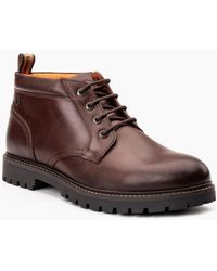 Base London - Cobalt Chukka Boots - Lyst