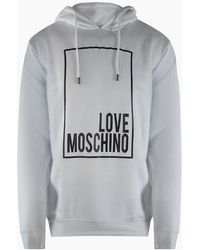 Love Moschino - Box Logo Hoodie - Lyst