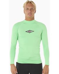 Rip Curl - Rip Curl Raw Energy Upf Perf Long Sleeve Rash Vest - Lyst