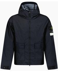 Stone Island - Membrana 3L Tc Hooded Jacket - Lyst