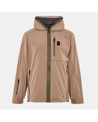 Luke 1977 - Happy Archive Solid Patterned Hooded Hybrid Jacket - Lyst