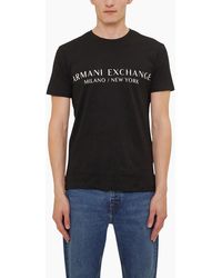 Armani - Exchange T Shirts Cotton Tee - Lyst