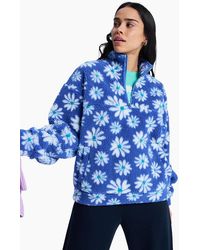 Roxy - Jive Talking Polar Half Zip Fleece - Lyst