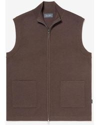 Oliver Sweeney - Merino Wool Blend Gilet - Lyst