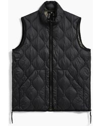 Taion - Military High Neck Soft Shell Down Vest - Lyst