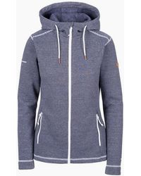 Trespass - Ladies Rootless Stripe Marl At200 Fleece Jacket - Lyst