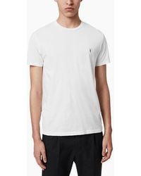 AllSaints - All Saints T Shirts Crew Neck Slim Short Sleeve Casual Summer Cotton Tee - Lyst