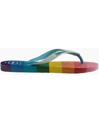 Havaianas - Hav. Top Pride Allover 35 36 Flip Flops - Lyst