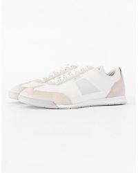 BOSS - Boss Nitan Mixed Material Trainers With Ridged Outsole - Lyst