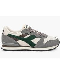 Diadora - Camaro Triple M2 Sneaker Charcoal/Pine Needle - Lyst