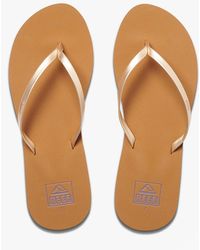 Reef - Bliss Nights Flip-Flops Tan/Champagne - Lyst
