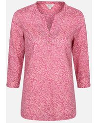 Mountain Warehouse - Ladies Petra Floral 3/4 Sleeve Shirt - Lyst