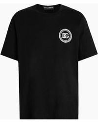 Dolce & Gabbana - T-Shirt With Logo - Lyst