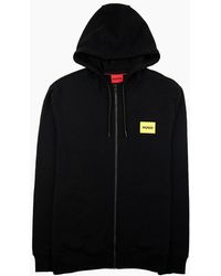 BOSS - Hugo Daple G Patch Logo Zip Up Hoodie 001 - Lyst