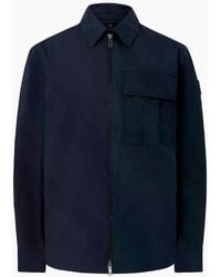 Belstaff - Cargo Overshirt A1-26 Dark Ink - Lyst