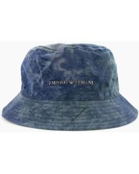 Emporio Armani - Gradient Nylon Cloche Hat - Lyst