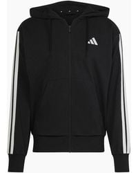 adidas - M 3S Ft Fz Hd - Lyst