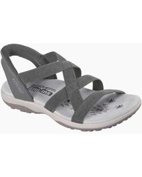 Skechers - Reggae Slim Stretch Flex Textile Sandals - Lyst