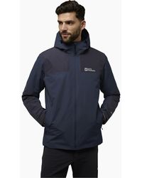 Jack Wolfskin - Jack Wofskin Jasper Waterproof Hooded Jacket - Lyst