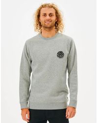 Rip Curl - Rip Curl Wetsuit Icon Crew Neck Sweatshirt - Lyst