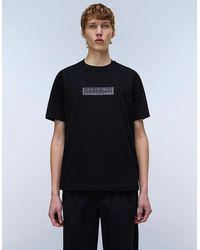 Napapijri - Box Logo Short Sleeve T-Shirt - Lyst