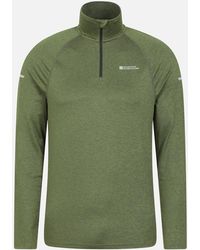 Mountain Warehouse - Echo Melange Recycled Half Zip Midlayer - Lyst
