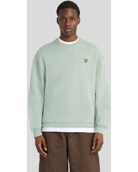 Lyle & Scott - Heavyweight Crew Neck Sweatshirt - Lyst