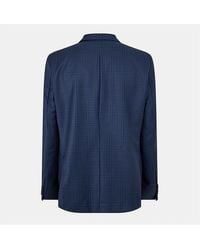 Ted Baker - Plaid Patterned Notch Collared Suit Jacket - Lyst
