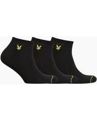 Lyle & Scott - 3-Pack Ross Trainer Socks - Lyst