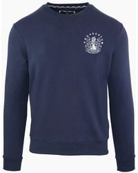 Aquascutum - Aldis Chest Logo Sweatshirt - Lyst