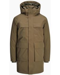 Jack & Jones - Wave Hooded Relaxed Fit Parka Coat - Lyst