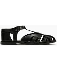 Hudson Jeans - Nova Veg Tanned Leather Sandal - Lyst