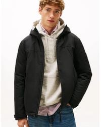 Tommy Hilfiger - Tech Hooded Short Padded Jacket - Lyst