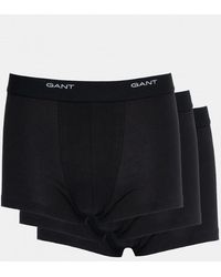 GANT - 3-Pack Core Trunks With Logo Waistband - Lyst