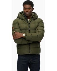 Superdry - Hooded Sports Padded Jacket - Lyst