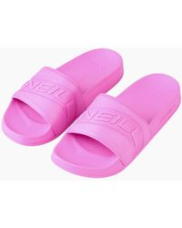 O'neill Sportswear - Embossed Slides - Lyst