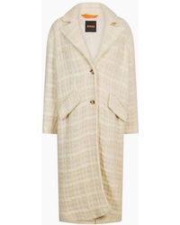 BOSS - Covallina 10261961 01 Overcoat - Lyst