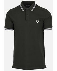 Ma Strum - Double Tipped Polo Shirt Oil Slick - Lyst