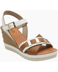 Lotus - Tassere Wedge Sandal - Lyst