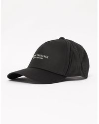 ARMANI EXCHANGE - Milano/New York Logo Baseball Cap - Lyst