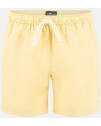 Fynch-Hatton - Solid Swim Shorts Pale - Lyst