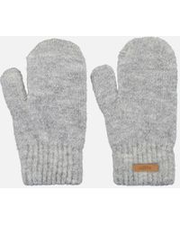 Barts - Witzia Comfy Knitted Fleece Lines Mittens - Lyst
