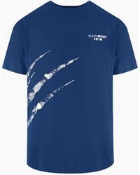 Philipp Plein - Plein Sport Scratch Logo T-Shirt - Lyst