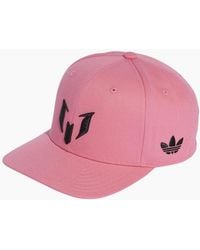 adidas - Logo Embroidered Snapback Cap - Lyst