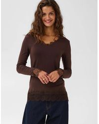 Cream - Alvaia Long Sleeve Tee - Lyst