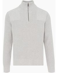 Belstaff - Commander 1/4 Zip Sweater - Lyst